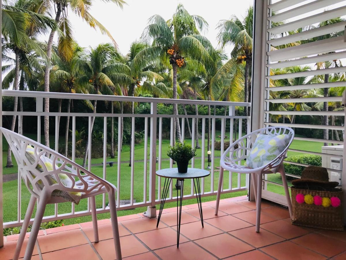 Coeur Tiare Studio Lounge Piscine Plage Cocotiers Saint-Francois  Exterior foto
