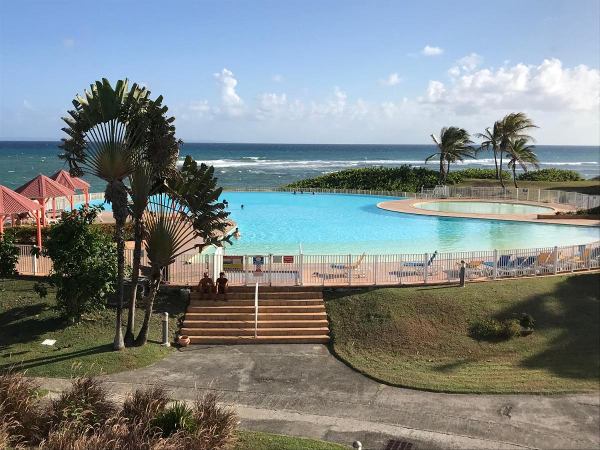 Coeur Tiare Studio Lounge Piscine Plage Cocotiers Saint-Francois  Exterior foto
