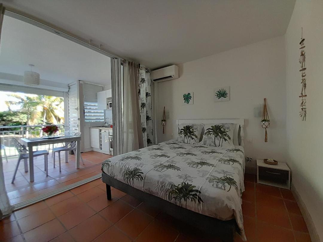 Coeur Tiare Studio Lounge Piscine Plage Cocotiers Saint-Francois  Exterior foto